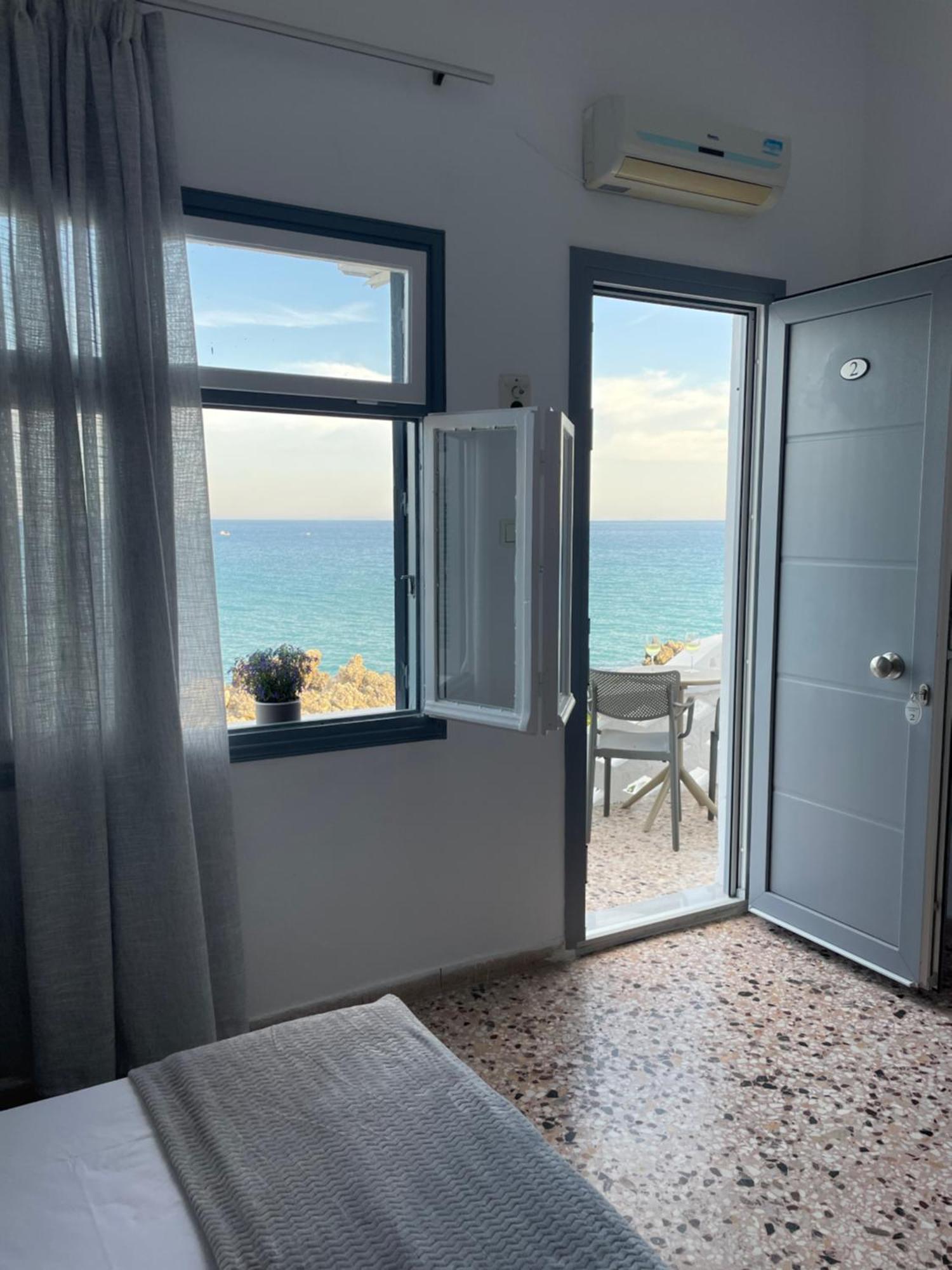 Chrisopetro Rooms Marathókampos Dış mekan fotoğraf