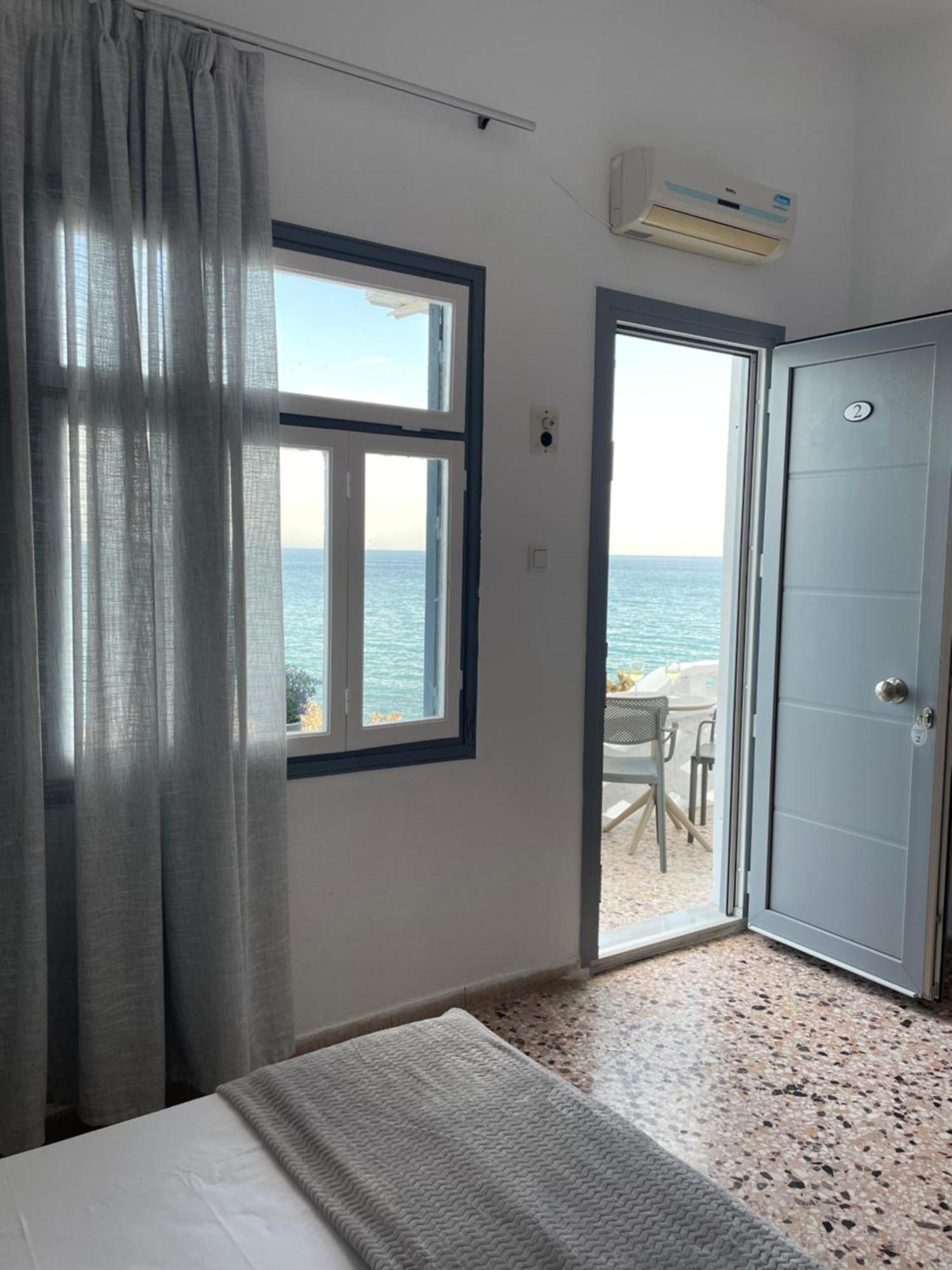 Chrisopetro Rooms Marathókampos Dış mekan fotoğraf