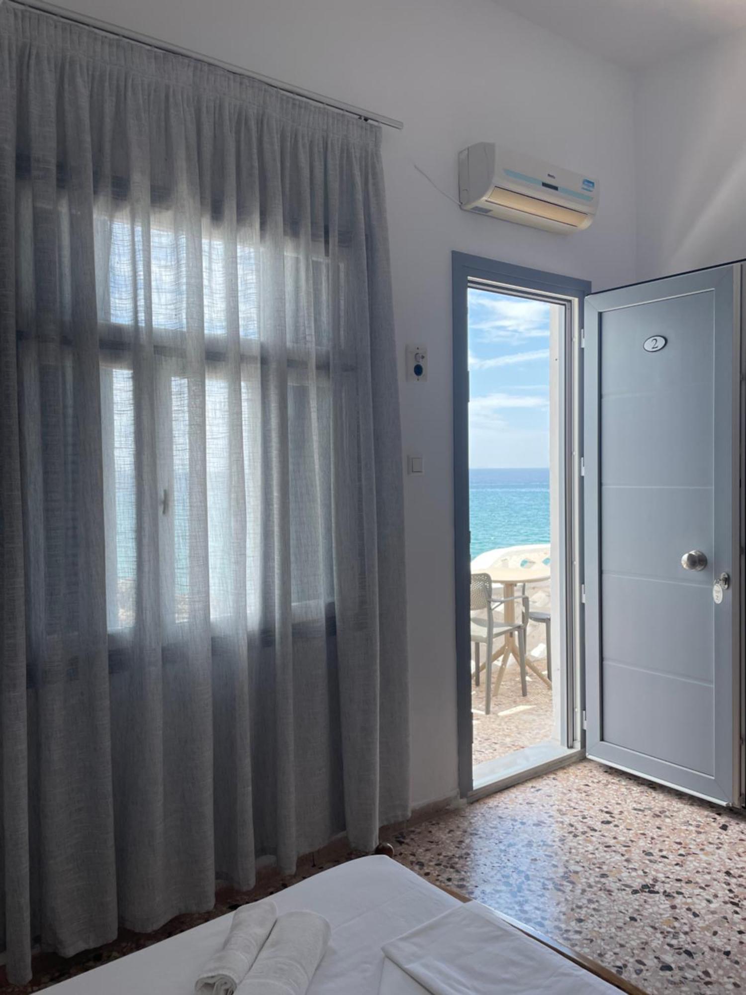 Chrisopetro Rooms Marathókampos Dış mekan fotoğraf