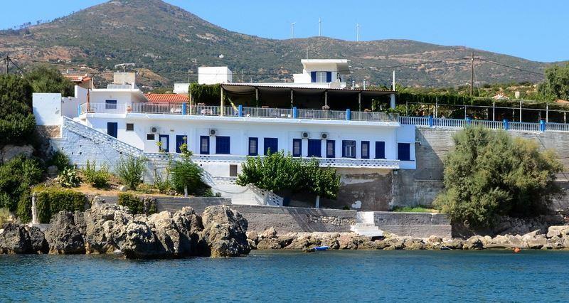 Chrisopetro Rooms Marathókampos Dış mekan fotoğraf
